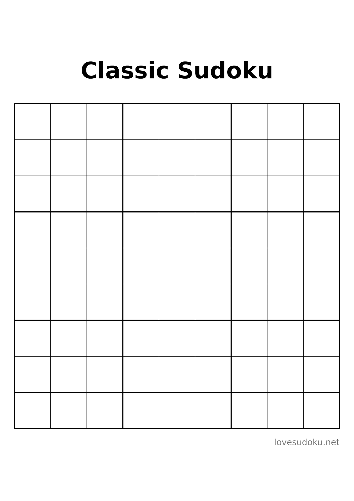 free printable easy sudoku